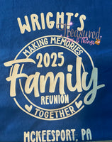 Wright’s Family Reunion