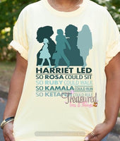 Harriet, Rosa, Ruby, Kamala, Ketanji