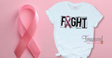 Fight Ribbon (Breast Cancer)