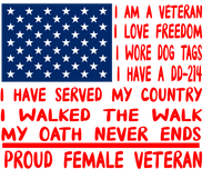 Proud Female Veteran