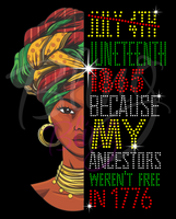 Juneteenth My Ancestors (Bling)