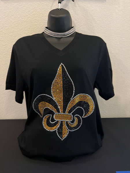 Fleur de lis (bling)