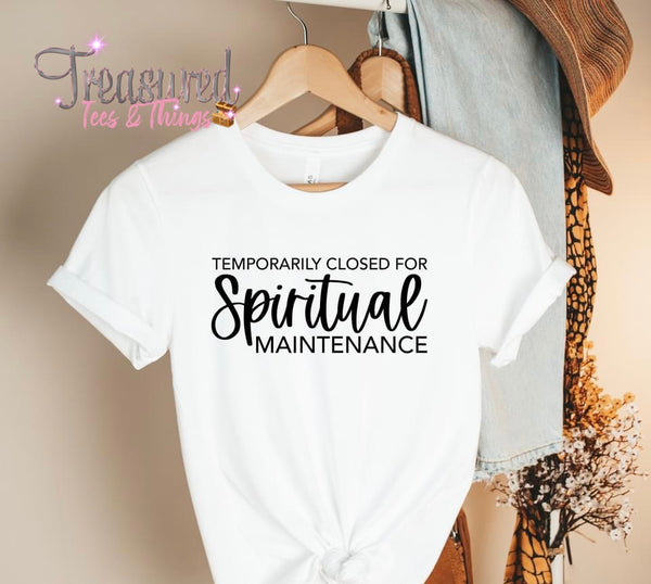 Temporarily Closed for Spiritual Maintenance