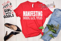 Manifesting Deeds, LLCs, Titles